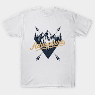 Adventure. Mountains T-Shirt